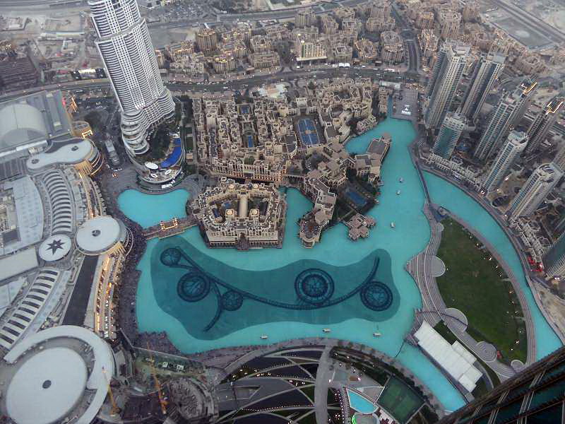 Burj Khalifa Springbrunnen