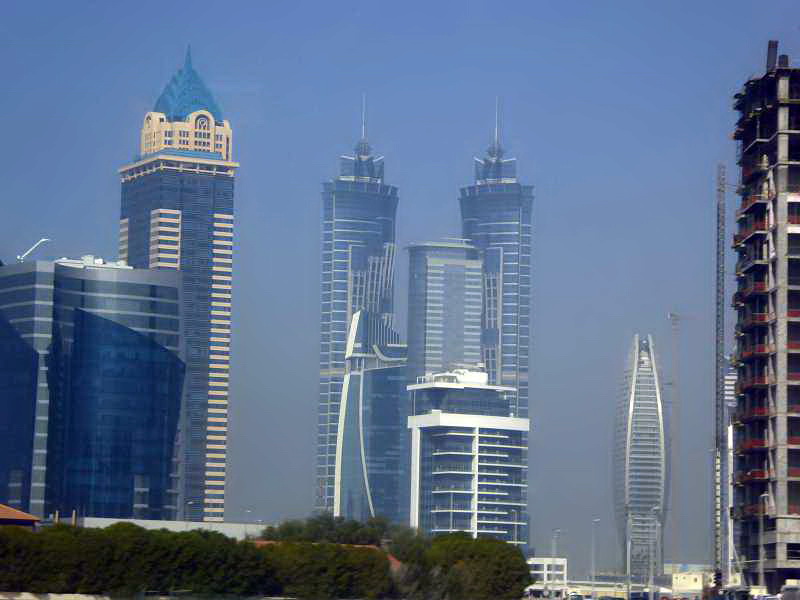 Dubai  JW Marriott Marquis  Hotelturm