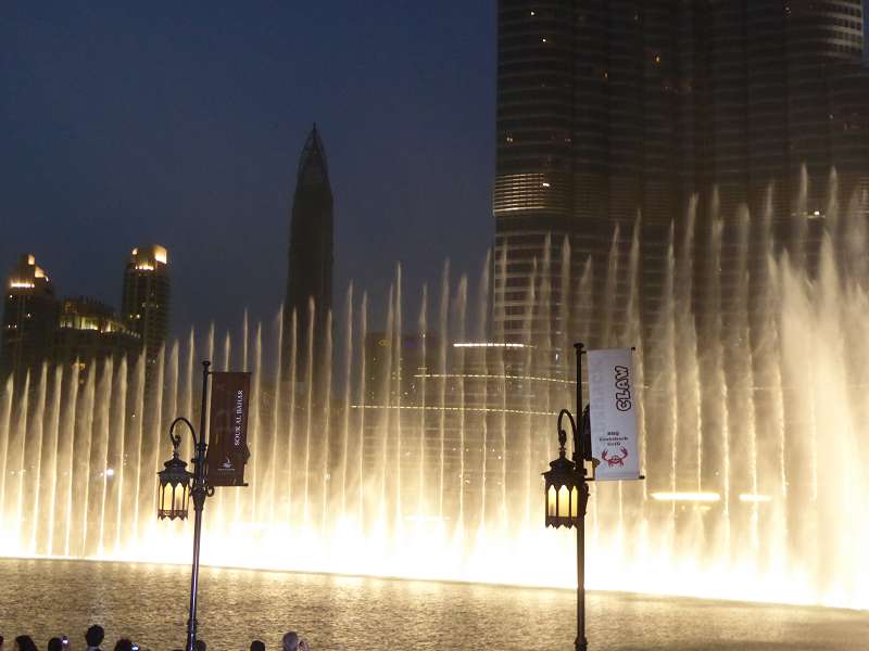   Burj Khalifa Fountain 