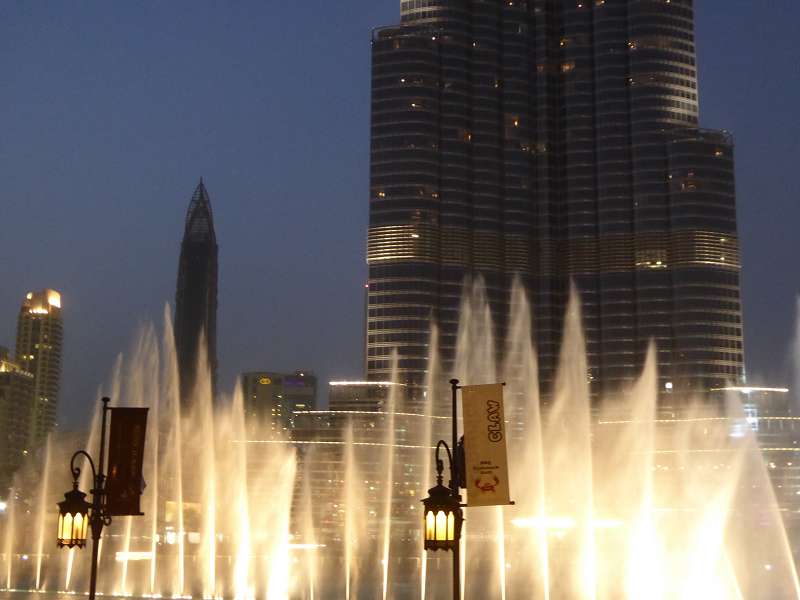   Burj Khalifa Fountain 