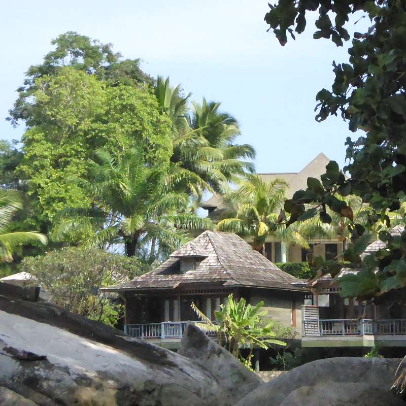 Hilton Northolme Seychelles Bungalowanlagen Garten Tropischer Garten