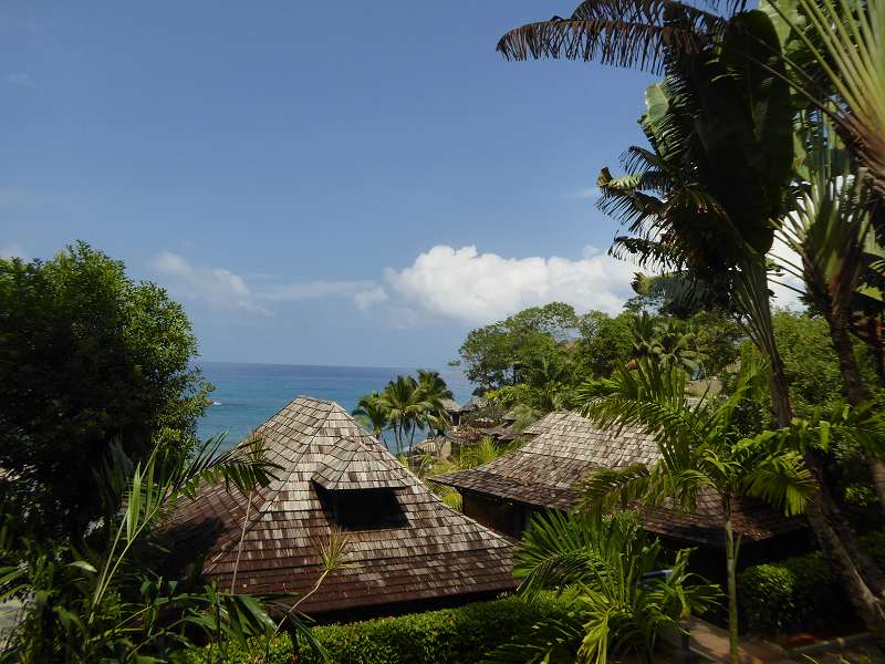 Hilton Northolme Seychelles Bungalowanlagen Garten Tropischer Garten