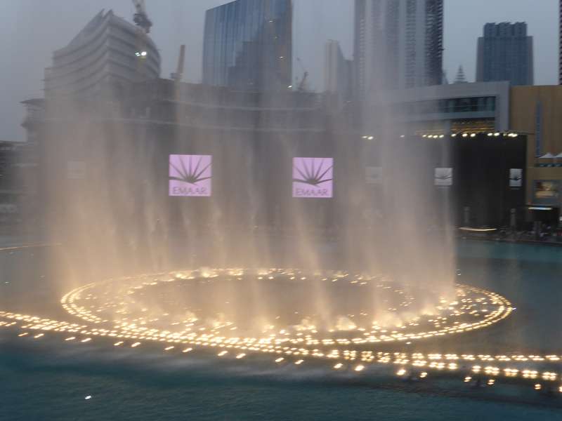 Dubai  Dubai Mall Burj Khalifa Fountain Dubai  Dubai  Dubai Mall Burj Khalifa Fountain  