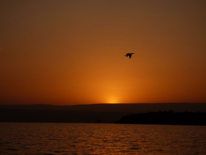 Kenia Lake Baringo Island Camp Sunsetrock Kenia Lake Baringo Island Camp Sunrise