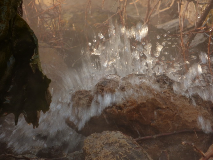 Kenia Lake Baringo Hot Springs in the Lake