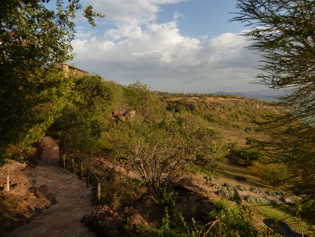 Sunbird Lodge Lake Elementaita Kenia Lodgearea Pool