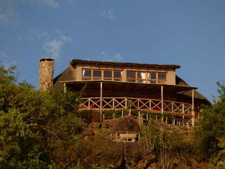 Sunbird Lodge Lake Elementaita Kenia Lodgearea Pool