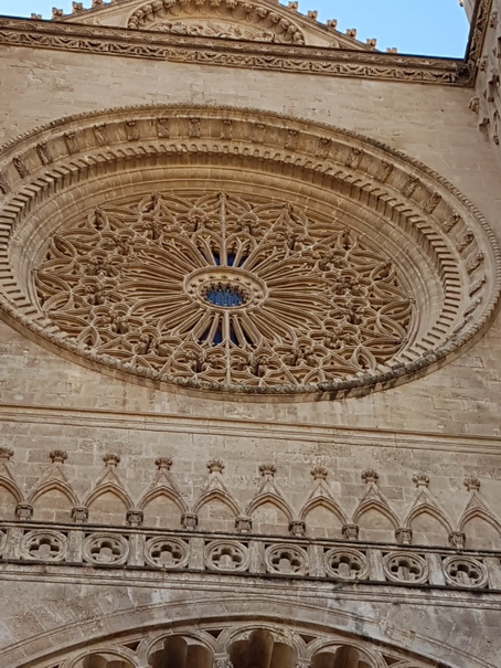 Palma de Mallorca Mallorca Cathedrale gaudi a seu Palma de Mallorca Mallorca La Seu („Bischofssitz“)