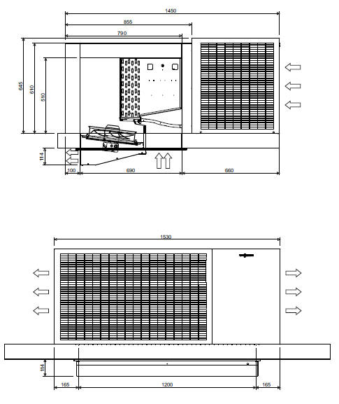refrigo-technische Daten refrigo-maßzeichnung