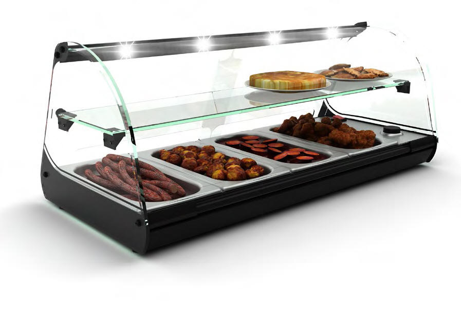 Waermevitrine Sahara 2P