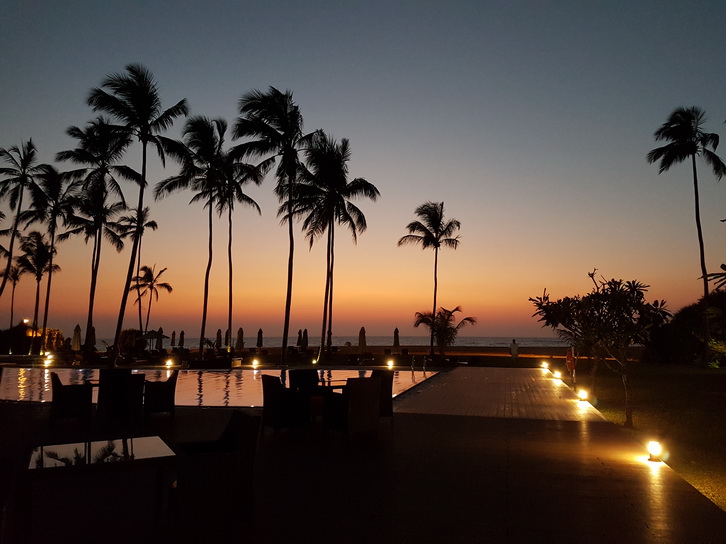 Waikkal suriya resort sunsetWaikkal suriyaresort sunset