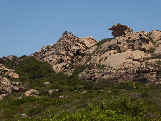 Olbia Sardinien capo d'orso bärenfelsenOlbia Sardinien capo d'orso bärenfelsen