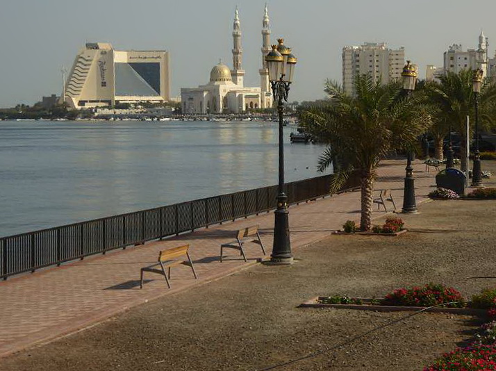 Dubai Sharjah Vae Schardscha Vae الشارقة Emirat Schadscha Blauer Souk